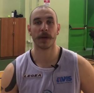 Enrico Ghione nazionale e pivot del Santo Stefano Basket