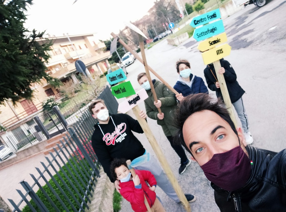 I ragazzi del Centro Fonti San Lorenzo