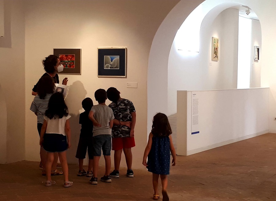 Piccoli avventori alle Avventure Futuriste di Macerata Musei