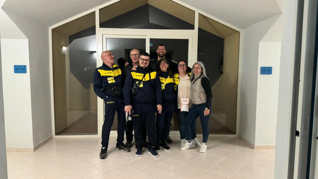 Gli-accompagnatori-Romina-Diletti-Marco-Cetraro-Alessandro-Coluccini-Francesco-Del-Gobbo-Michela-Mariani-Lucia-Pelagagge-Stefano-Stefanelli